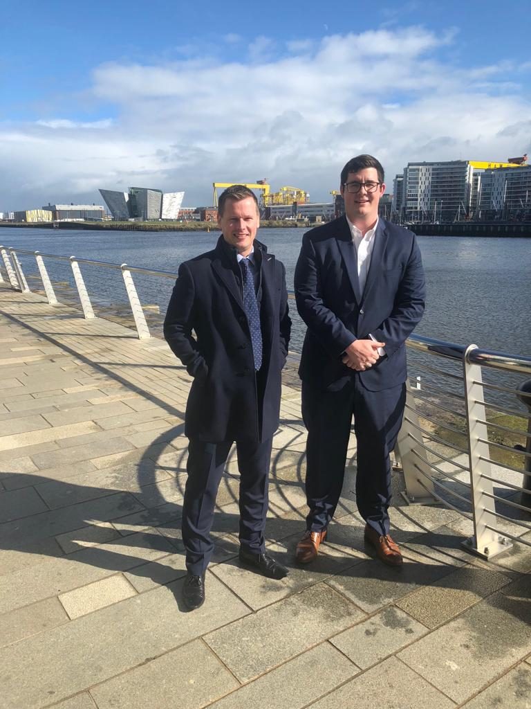 two men in Belfast
