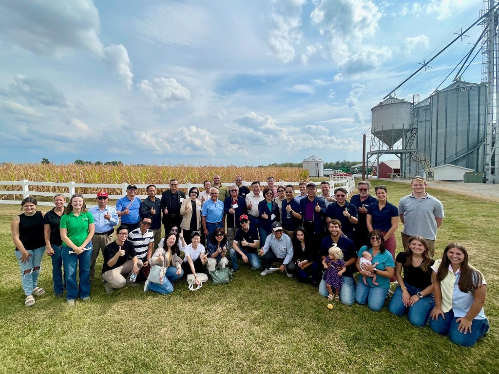 Farm visit in Ohio